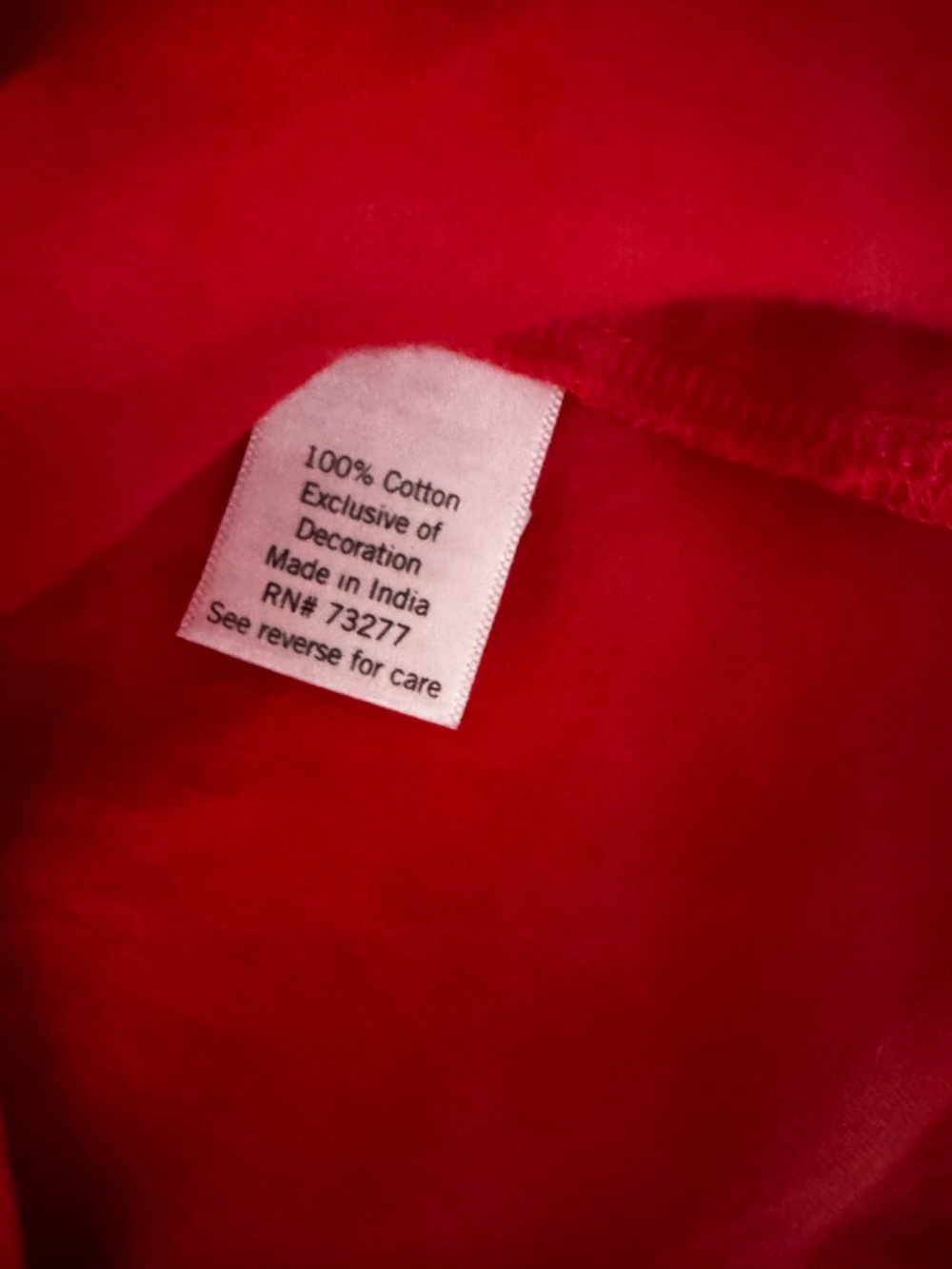 Red Embroidered Sleeveless Cotton Top Size M - Picture 8 of 8